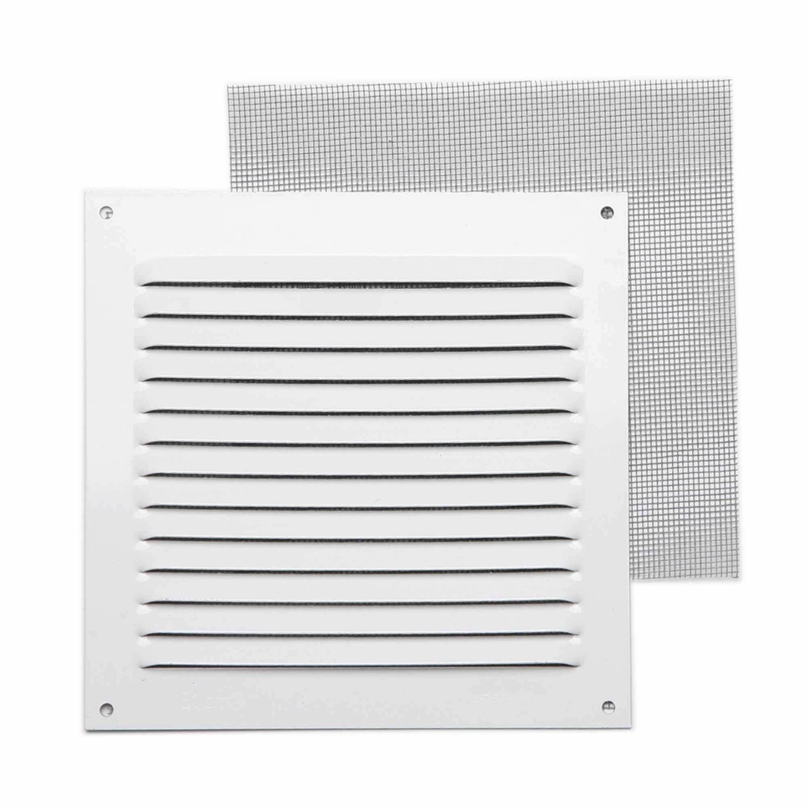 Pz. Gamma rejilla 0.8 mosquitera blanca 15x15