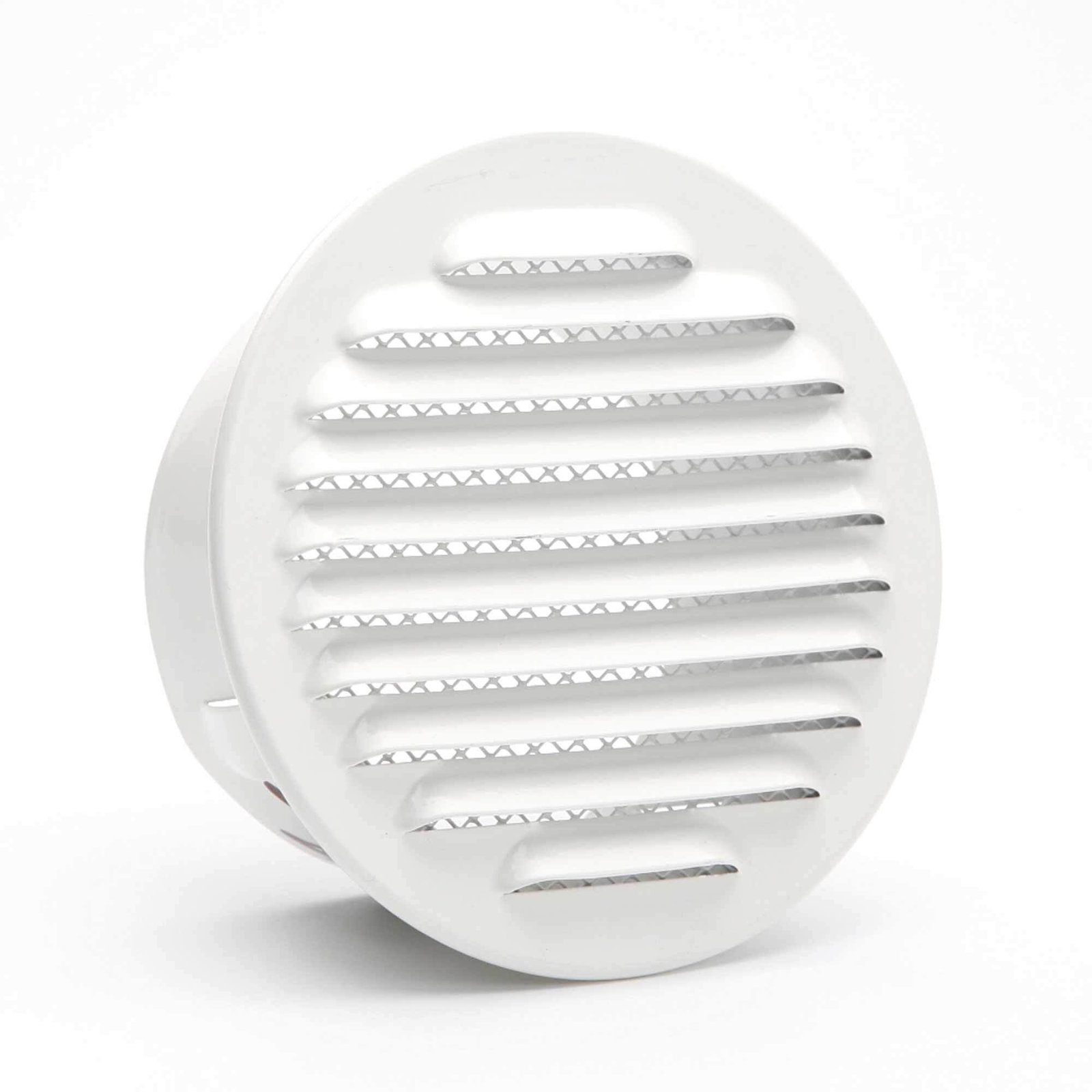 Pz. Gamma rejilla empotrar a tubo d-100 blanco