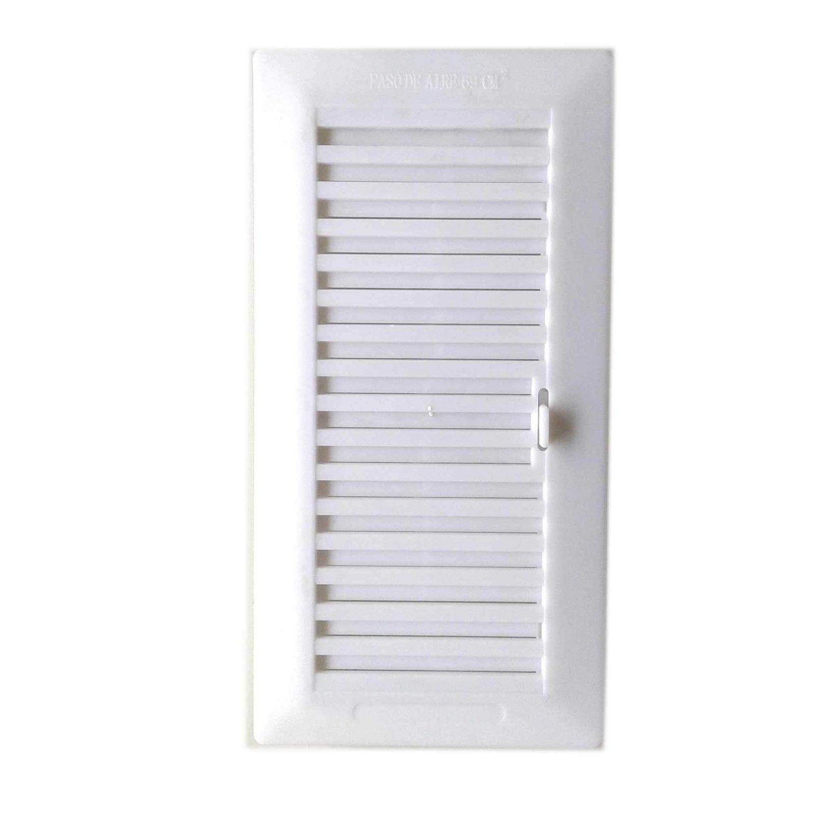 Pz. Gamma rejilla empotrar regulable 13,3x26 con marco