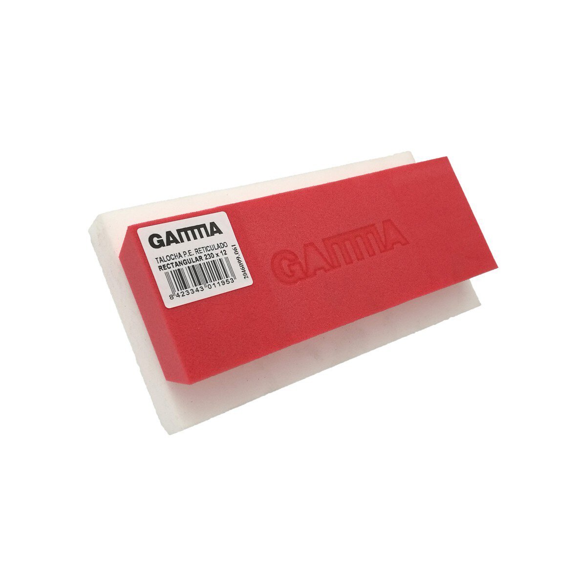 Pz. Talocha Gamma 230x120mm polietileno reticulado rectangular
