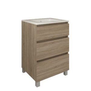 Mueble Baho Manning a suelo de 60 roble cambrian
