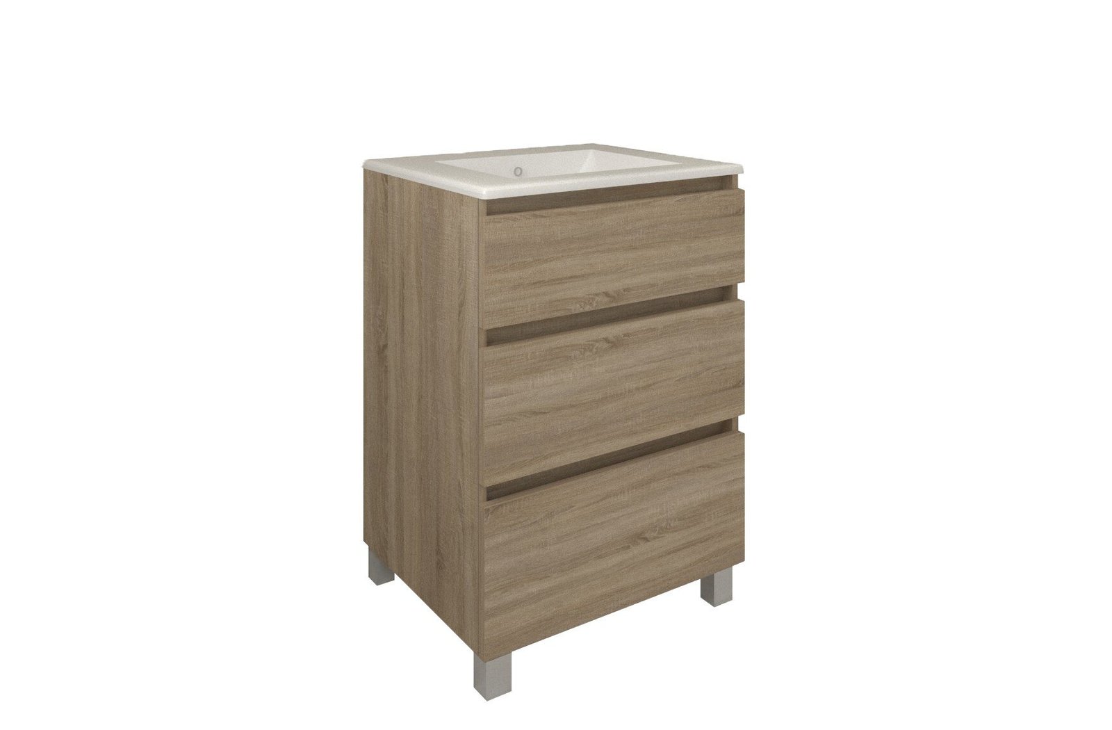 Mueble Baho Manning a suelo de 60 roble cambrian