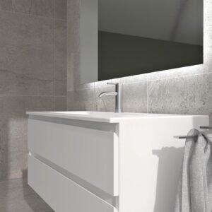 Mueble Baho Nordic Blanco mate 2C 70x45 suspendido