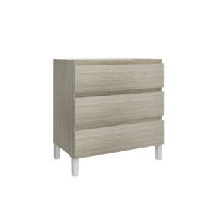 Mueble Baho Nordic Roble pegaso 3C  70x45 a suelo