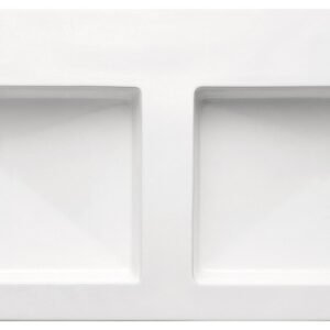 Lavabo Baho Prisma 121x46 doble seno