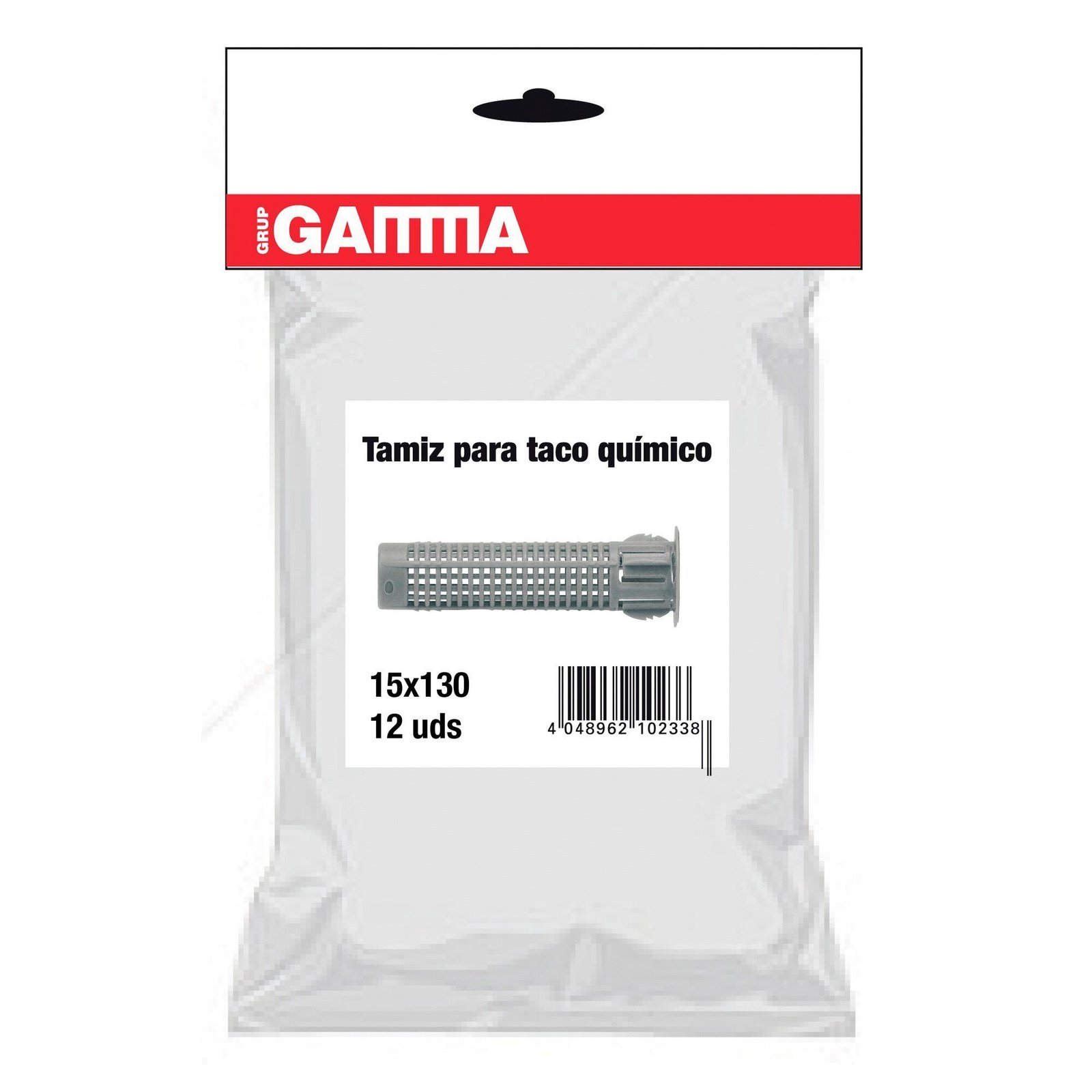 Bolsa Gamma tamiz para anclaje quimico 16x130 (12un)