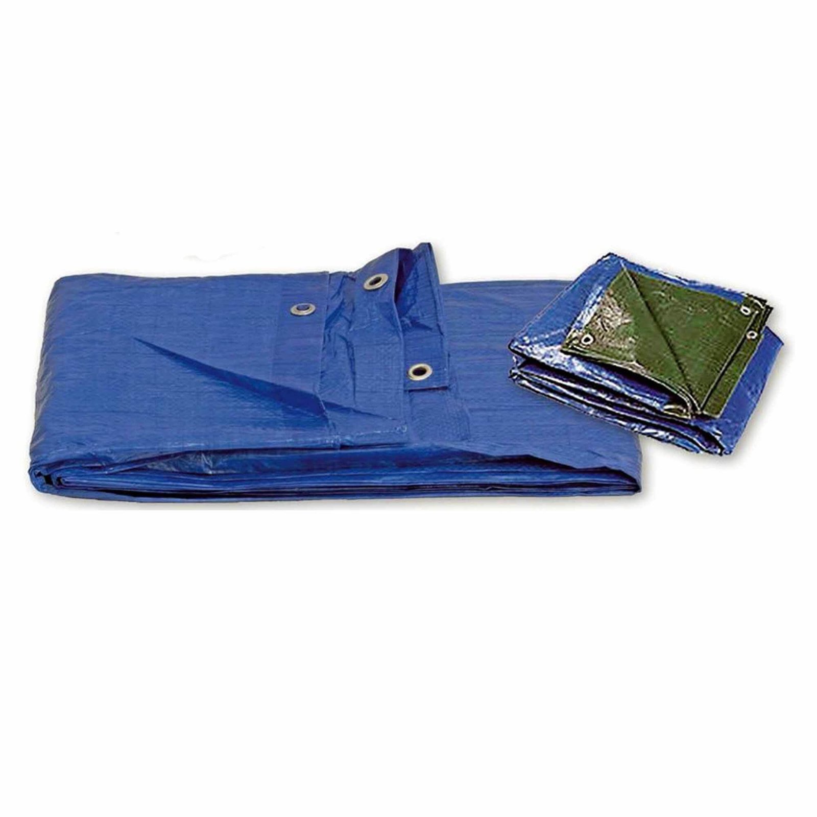 Paquete toldo protector azul/verde 5x8 mts. 90 grs. (5 ud)