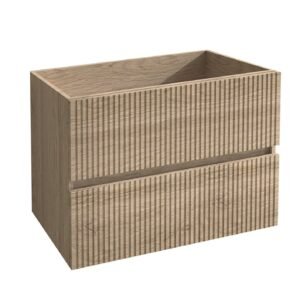 Mueble Baho Vertia Roble pegaso 2C 80x45 suspendido