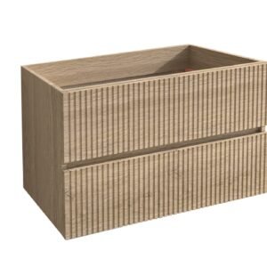 Mueble Baho Vertia Roble pegaso 2C 100x45 suspendido