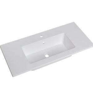 Lavabo Baho Bianco V  mate 80 cm.