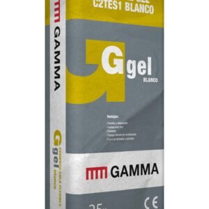 Saco Adhesivo Cementoso Gamma Ggel C2TES1 Blanco