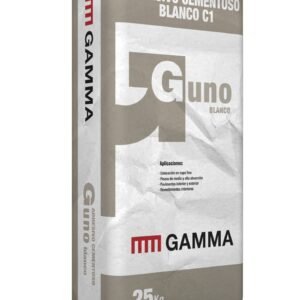 Saco Adhesivo Cementoso Gamma Basico Guno C1 Blanco