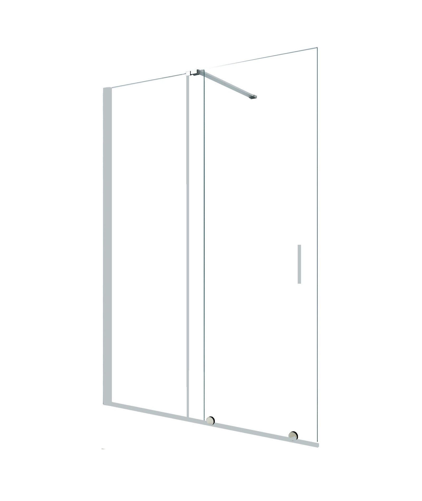 Juego cristales mampara Baho Cielo 125 cm