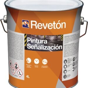 Bote pintura Cromology satinada para señalización amarilla 4L