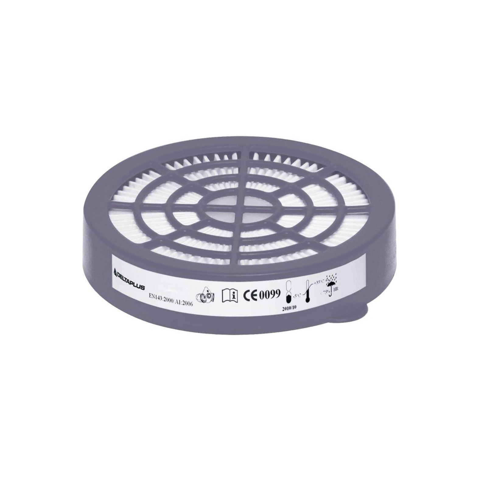 Kit 2 Ud. Prefiltros P3 para semi-mascaras de la serie M6000 Jupiter Gris