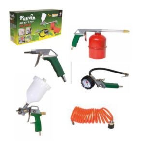 Pz. Cevik Kit Accesorios Compresor Cevik Pro 5 Piezas CA-CK3300