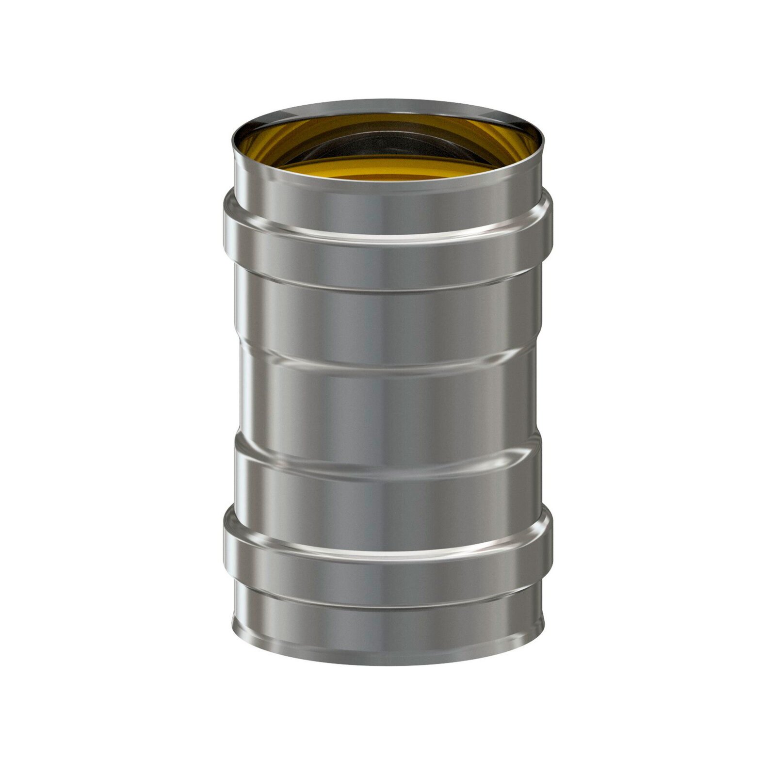 Pz.Exojo Manguito Unión H-H Acero Inox Aisi 316L para pellet