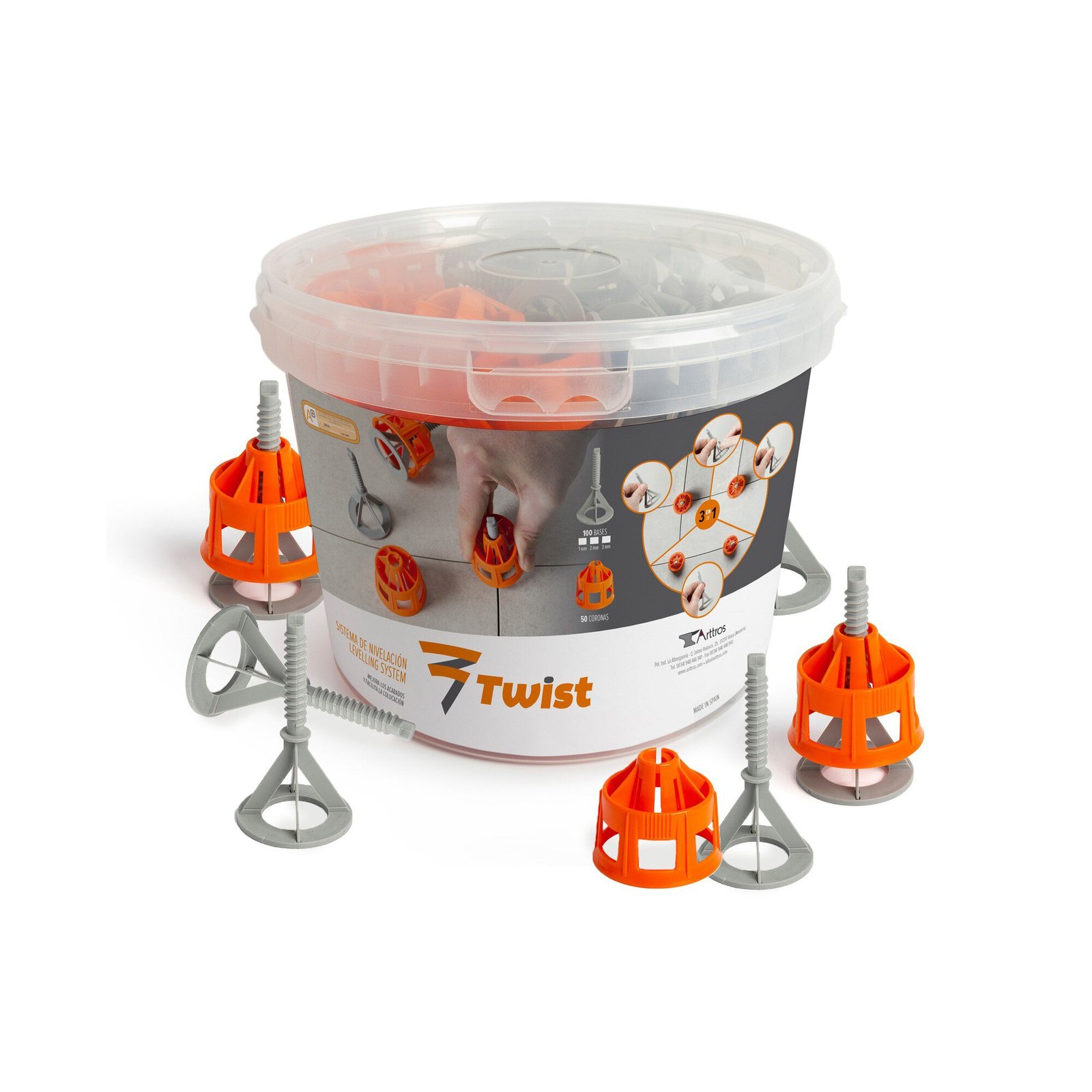 Kit Twist (100 bases + 50 coronas)