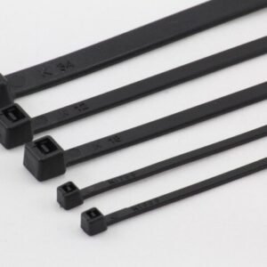 PAQ.DESA 100UN. BRIDA NYLON 14017360 7.6X300 NEGRA