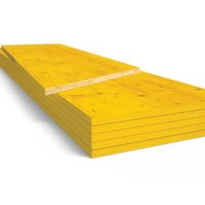 Pz. Tablero encofrar tricapa 100x50x2,7cm madera europea cantos sellados