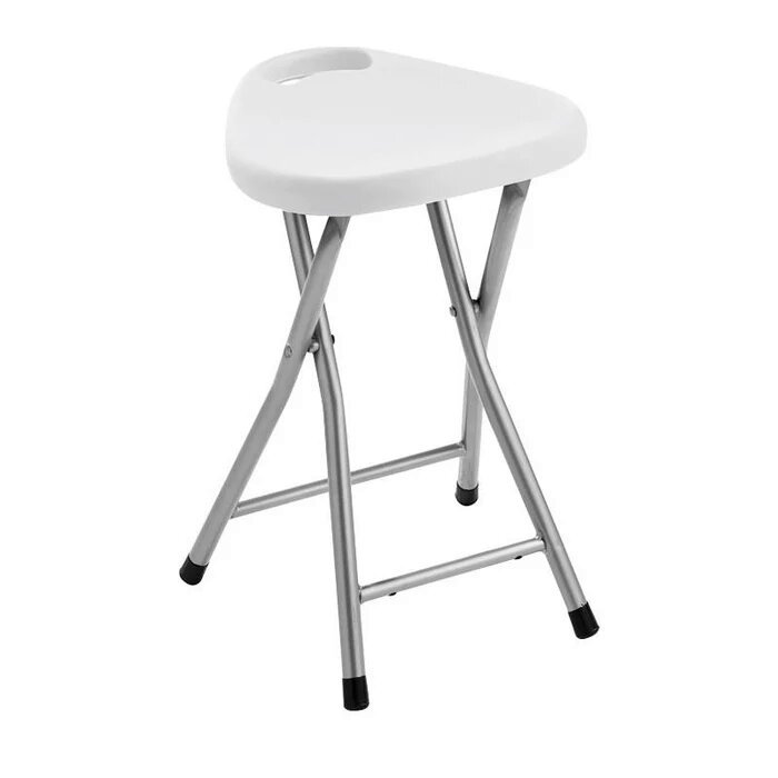 Pz.Gedy taburete plegable blanco