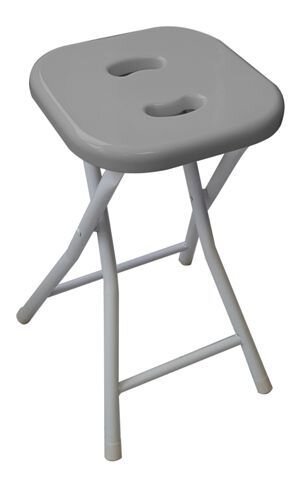 Pz.Gedy taburete plegable gris