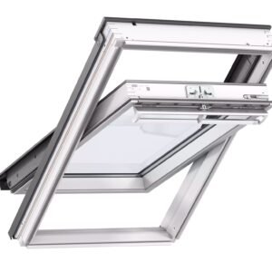 Ventana madera blanca giratoria manual 78x98cm (GGL MK04 2070)